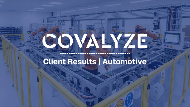 Client Story: Technical Analysis and Cost Optimization for Automotive Contacts