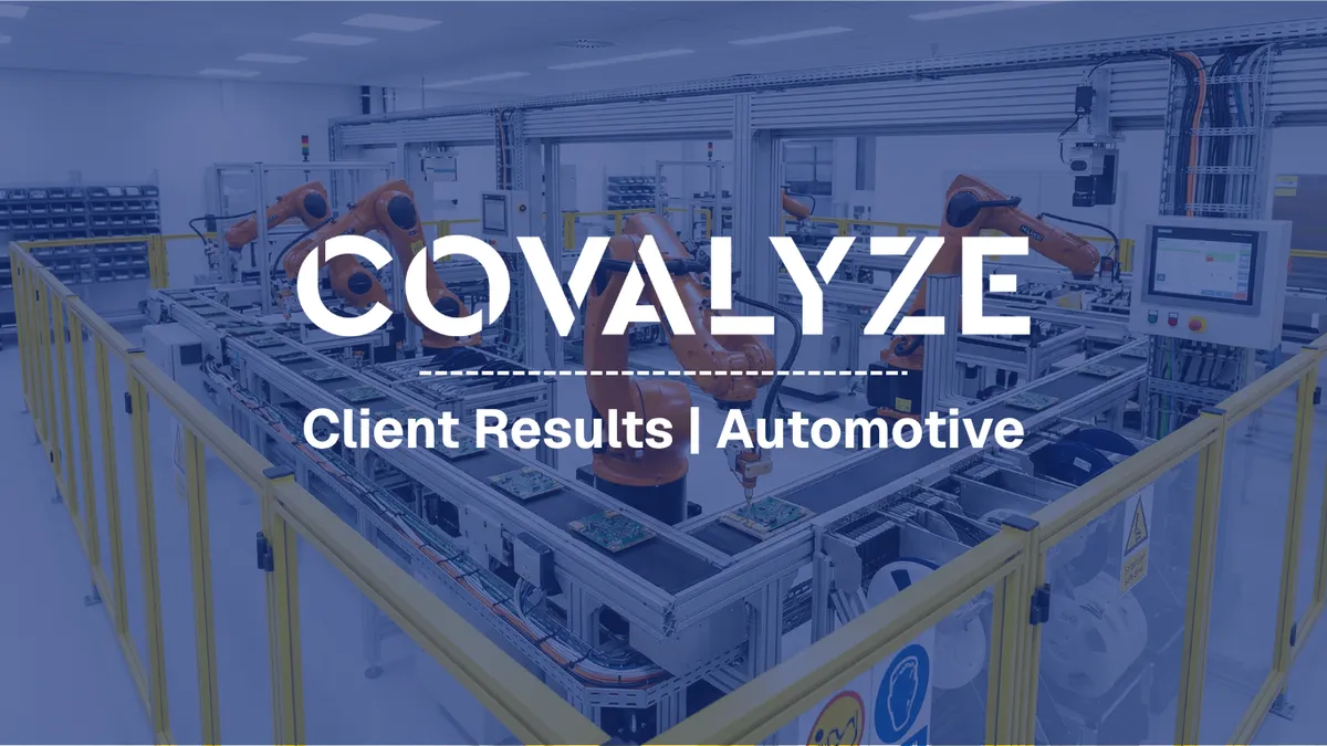 Client Story: Technical Analysis and Cost Optimization for Automotive Contacts