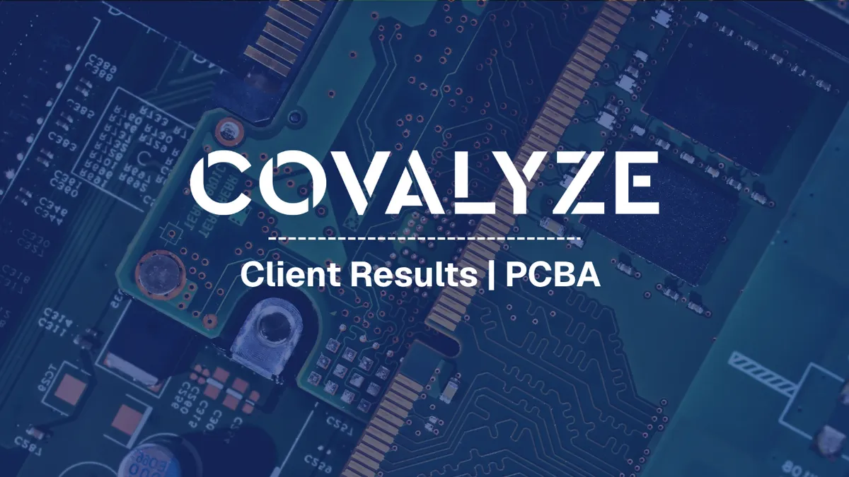 Client Story: PCBA Cost Transparency and Supplier Negotiation Enablement