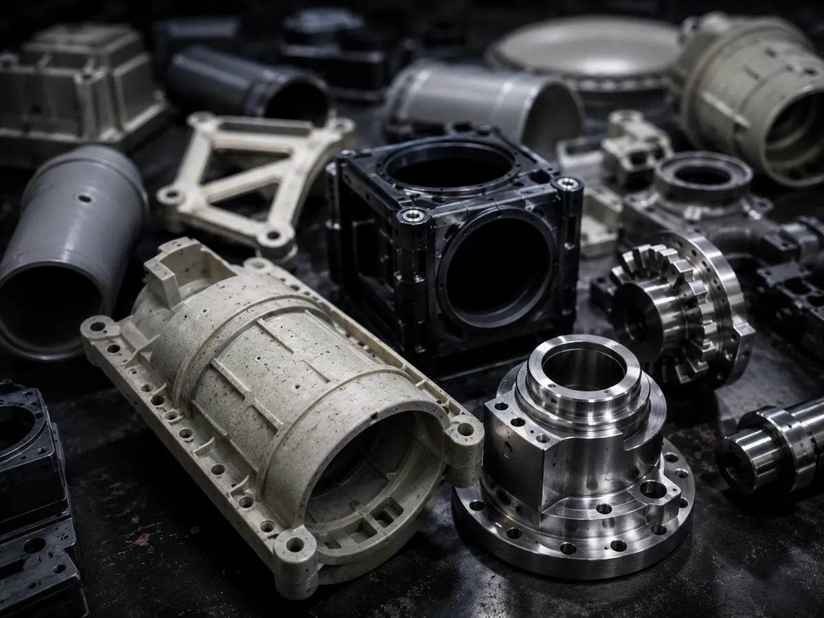 GFRP, plastic and steel priced on their own economics