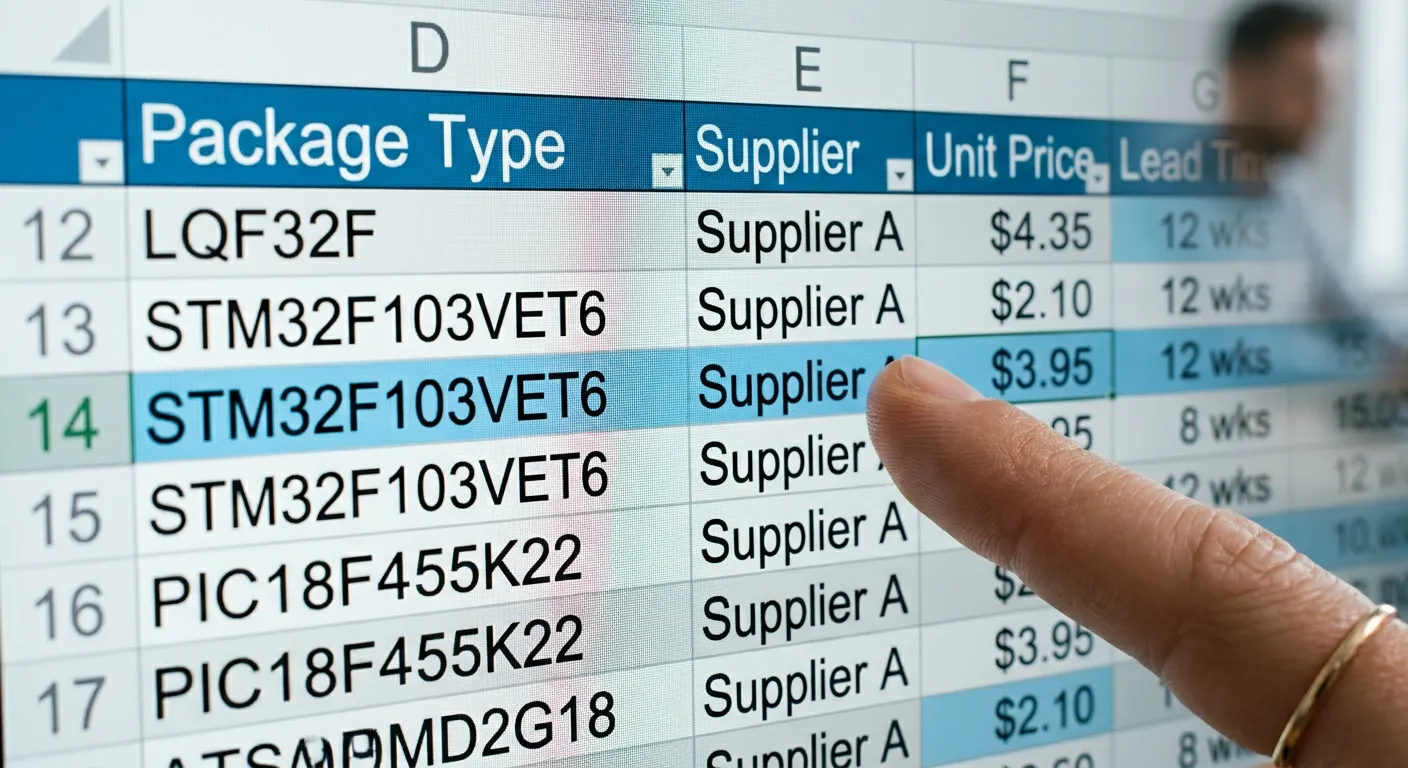 Procurement team facing lack of technical data visibility